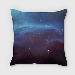 Подушка квадратная Космический дым, цвет: 3D-принт