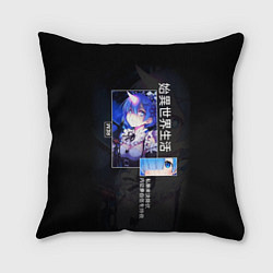 Подушка квадратная Re: Zero жизнь с нуля в другом мире - Rem, цвет: 3D-принт