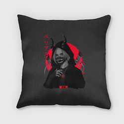 Подушка квадратная Devil girl аниме