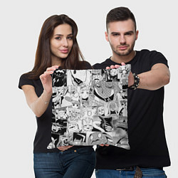Подушка квадратная Да я паук и что с того pattern, цвет: 3D-принт — фото 2
