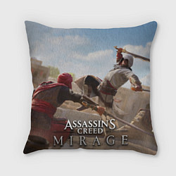 Подушка квадратная Рошан Assassins creed Mirage