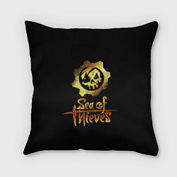 Подушка квадратная Sea of thieves шестеренка