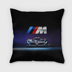 Подушка квадратная BMW M Performance Motorsport, цвет: 3D-принт