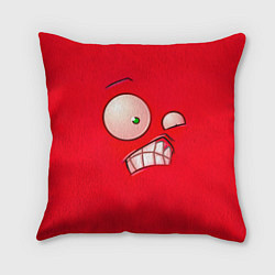 Подушка квадратная Plants vs Zombies - Перчик, цвет: 3D-принт