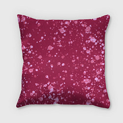 Подушка квадратная Текстура Розовый взрыв