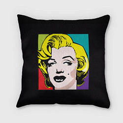 Подушка квадратная Ретро портрет Мэрилин Монро