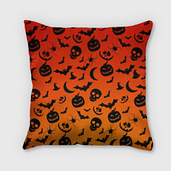 Подушка квадратная НАСТРОЕНИЕ Halloween, цвет: 3D-принт
