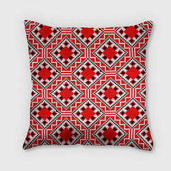 Подушка квадратная Белорусская вышивка - орнамент