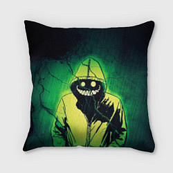 Подушка квадратная Halloween - призрак в плаще