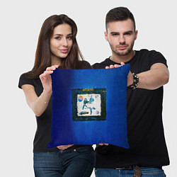 Подушка квадратная Декаданс - Агата Кристи, цвет: 3D-принт — фото 2