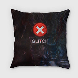 Подушка квадратная GLITCH - Визуальная ошибка