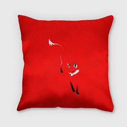 Подушка квадратная Красная лиса