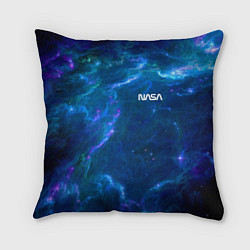 Подушка квадратная Бескрайний космос - Nasa, цвет: 3D-принт