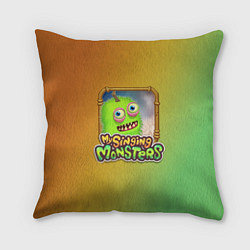 Подушка квадратная My Singing Monsters - Зерномех