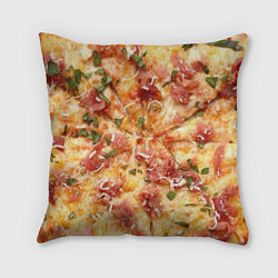 Подушка квадратная Вкусная пицца