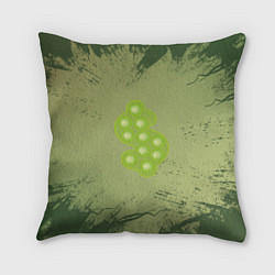 Подушка квадратная Поп ит доллар хаки