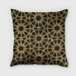 Подушка квадратная Арабские узоры, Arabian Pattern, цвет: 3D-принт