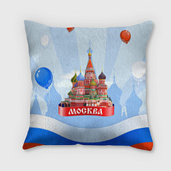 Подушка квадратная Кремль Москва
