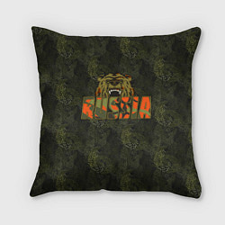 Подушка квадратная Russia камуфляж