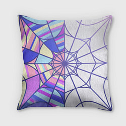 Подушка квадратная Окно из Уэнсдэй, цвет: 3D-принт