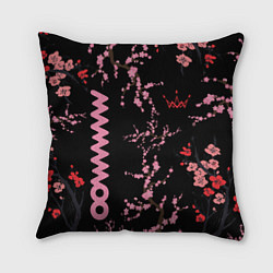 Подушка квадратная Mamamoo flowers, цвет: 3D-принт