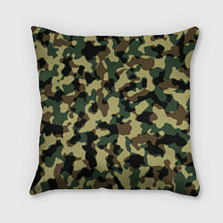 Подушка квадратная Военный камуфляж