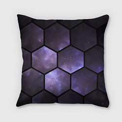 Подушка квадратная Звездные соты