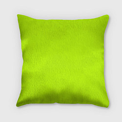 Подушка квадратная Лайм цвет: однотонный лаймовый