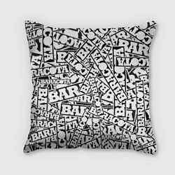 Подушка квадратная Baracota Stickers, цвет: 3D-принт