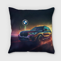Подушка квадратная BMW midjourney, цвет: 3D-принт