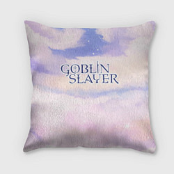Подушка квадратная Goblin Slayer sky clouds, цвет: 3D-принт