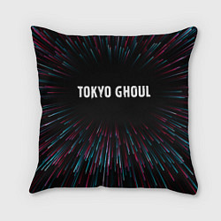 Подушка квадратная Tokyo Ghoul infinity, цвет: 3D-принт
