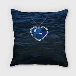 Подушка квадратная Титаник сердце океана