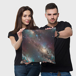 Подушка квадратная Бескрайняя Вселенная, цвет: 3D-принт — фото 2