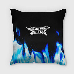 Подушка квадратная Babymetal blue fire