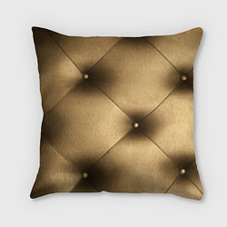 Подушка квадратная Текстура обивки, цвет: 3D-принт