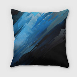 Подушка квадратная Black blue style