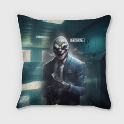 Подушка квадратная Payday 3 mask