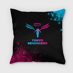 Подушка квадратная Tokyo Revengers - neon gradient