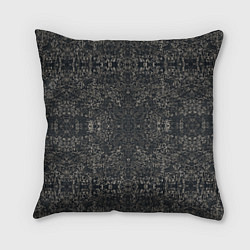 Подушка квадратная Черная каллиграфия, цвет: 3D-принт