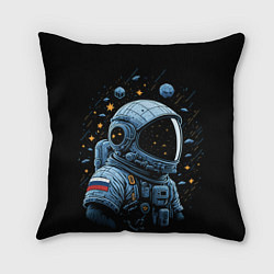 Подушка квадратная Русский космонавт
