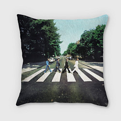 Подушка квадратная The Beatles альбом Abbey Road