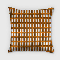 Подушка квадратная Веревочный дизайн