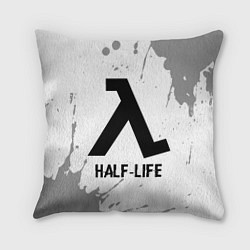 Подушка квадратная Half-Life glitch на светлом фоне