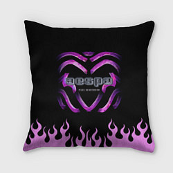 Подушка квадратная Aespa art, цвет: 3D-принт
