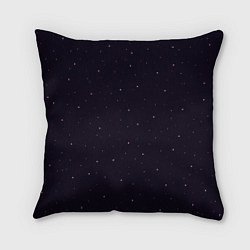 Подушка квадратная Абстракция ночь тёмно-фиолетовый, цвет: 3D-принт