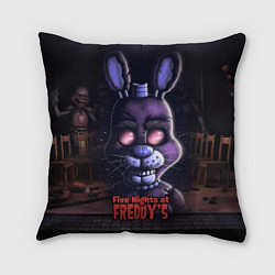 Подушка квадратная Five Nights at Freddys Bonnie, цвет: 3D-принт