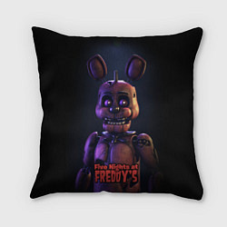 Подушка квадратная Five Nights at Freddys Bonnie, цвет: 3D-принт