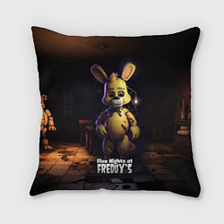 Подушка квадратная Spring Bonnie Five Nights at Freddys, цвет: 3D-принт