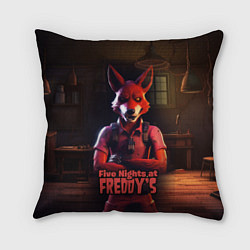 Подушка квадратная Five Nights at Freddys Mangle, цвет: 3D-принт